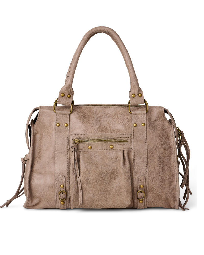 It girl bag taupe